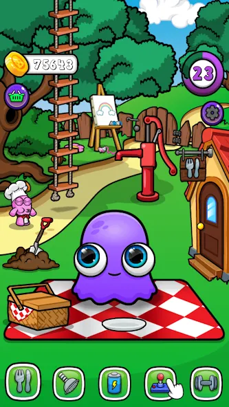 Moy 7 - Virtual Pet Game [МОД: Много монет, Открытые уровни и Мега MOD] Screenshot 1