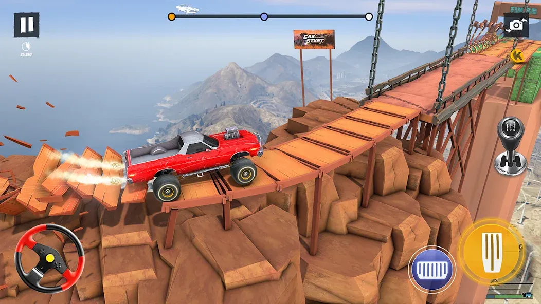 Car Stunt Games 3D Car Games [МОД: Много монет, Открытые уровни и Мега MOD] Screenshot 2