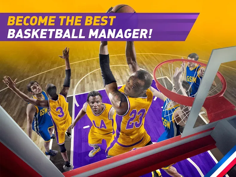 Basketball Fantasy Manager NBA [МОД: Бесконечные деньги, Монеты и Мега MOD] Screenshot 2