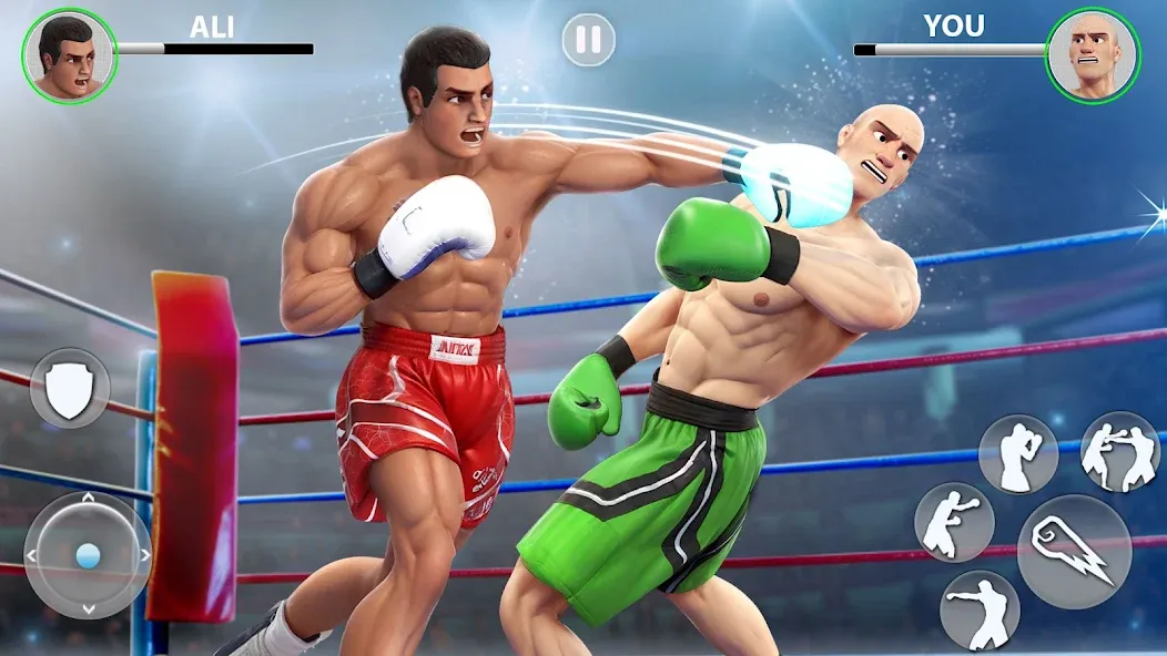 Kick Boxing Games: Fight Game [МОД: Много денег, Монет и Все открыто] Screenshot 2
