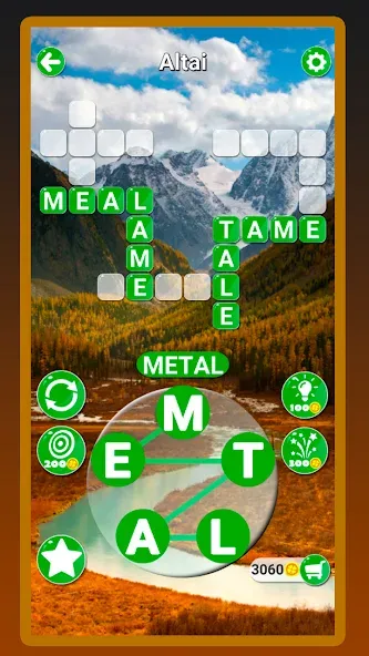 Around the Word: Crossword Puz [МОД: Много монет, Открытые уровни и Мега MOD] Screenshot 1