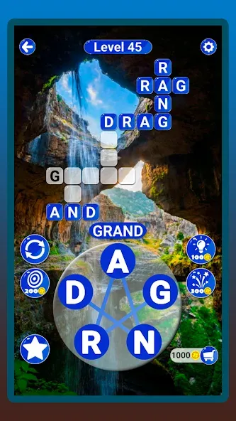 Around the Word: Crossword Puz [МОД: Много монет, Открытые уровни и Мега MOD] Screenshot 5
