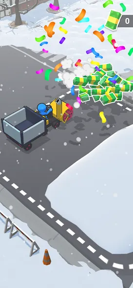 Snow shovelers - simulation (Сноубордисты) [МОД: Все открыто, Дополнительные деньги и Меню MOD] Screenshot 3