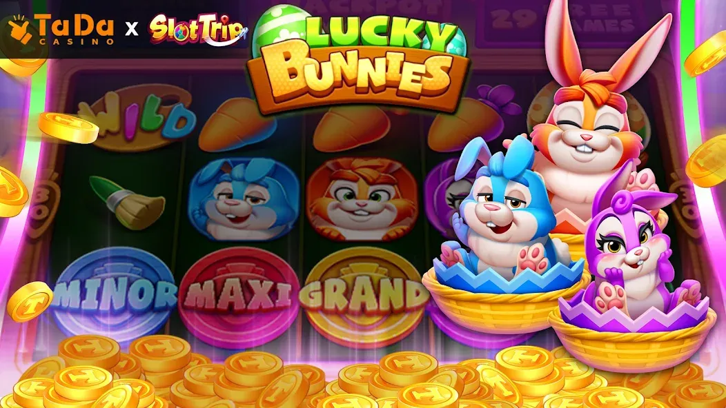 SlotTrip Casino - TaDa Slots (СлотТрип) [МОД: Много денег, Монет и Все открыто] Screenshot 2