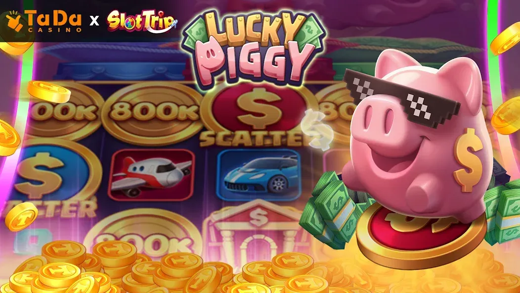 SlotTrip Casino - TaDa Slots (СлотТрип) [МОД: Много денег, Монет и Все открыто] Screenshot 4