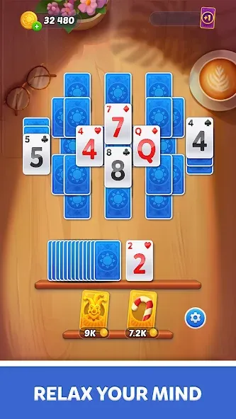 Solitaire Sunday: Card Game (Солитер воскресенье) [МОД: Много монет, Открытые уровни и Мега MOD] Screenshot 2