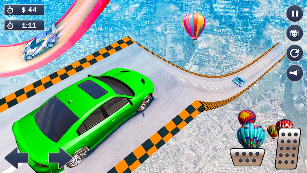 Ramp Car Game - Car Stunt (Рамп Кар Гейм) [МОД: Все открыто, Дополнительные деньги и Меню MOD] Screenshot 2