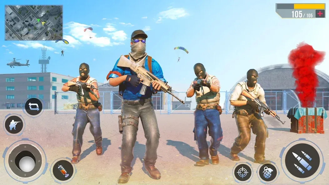 FPS Shooting Games - Gun Game [МОД: Меню, Бесконечные монеты и Открытые уровни] Screenshot 5