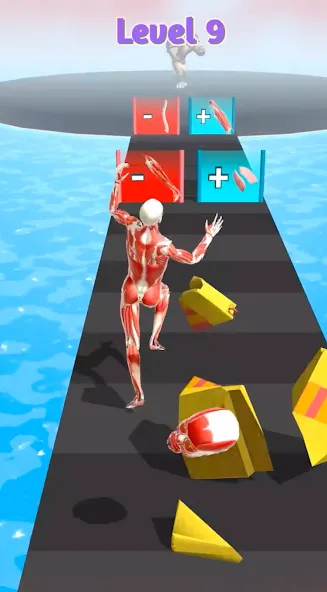 Human Run (Хуман Ран) [МОД: Деньги, Монеты и Меню MOD] Screenshot 5