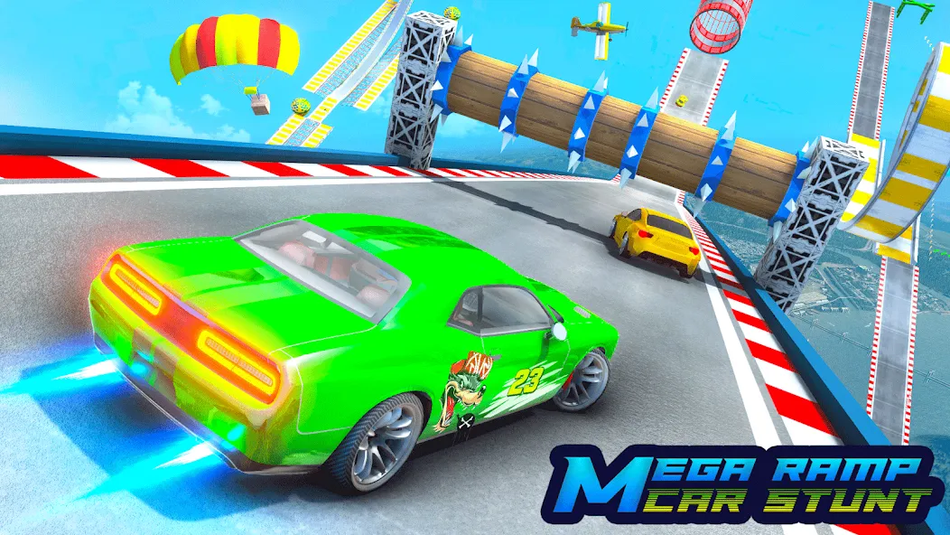 Ramp Car Games: GT Car Stunts (Рамп Кар Игры) [МОД: Все открыто, Дополнительные деньги и Меню MOD] Screenshot 2