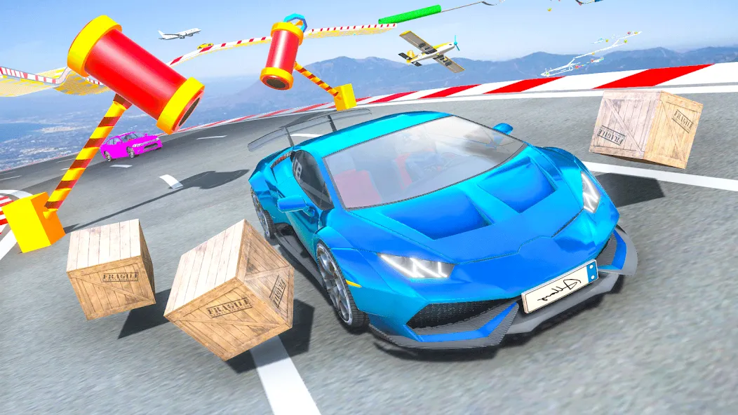 Ramp Car Games: GT Car Stunts (Рамп Кар Игры) [МОД: Все открыто, Дополнительные деньги и Меню MOD] Screenshot 4