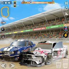 Скачать Demolition Derby: Car Games [МОД: Много денег, Монет и Все открыто] | Взлом Demolition Derby: Car Games на Андроид