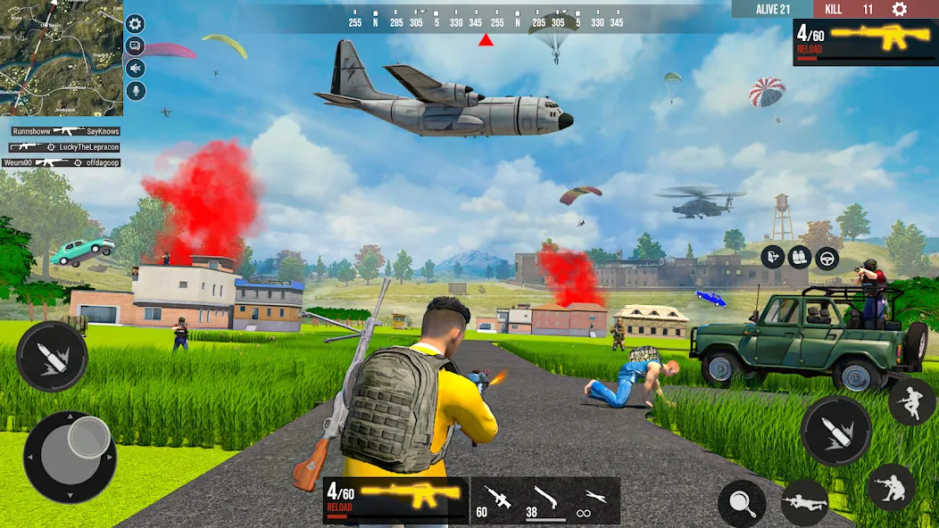 FPS Commando Shooter Games (ФПС Коммандо Шутер Игры) [МОД: Все открыто, Дополнительные деньги и Меню MOD] Screenshot 1
