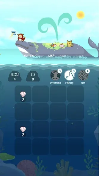 2048 Kitty Cat Island (Остров Кошачьеи Кошки) [МОД: Много монет, Открытые уровни и Мега MOD] Screenshot 4