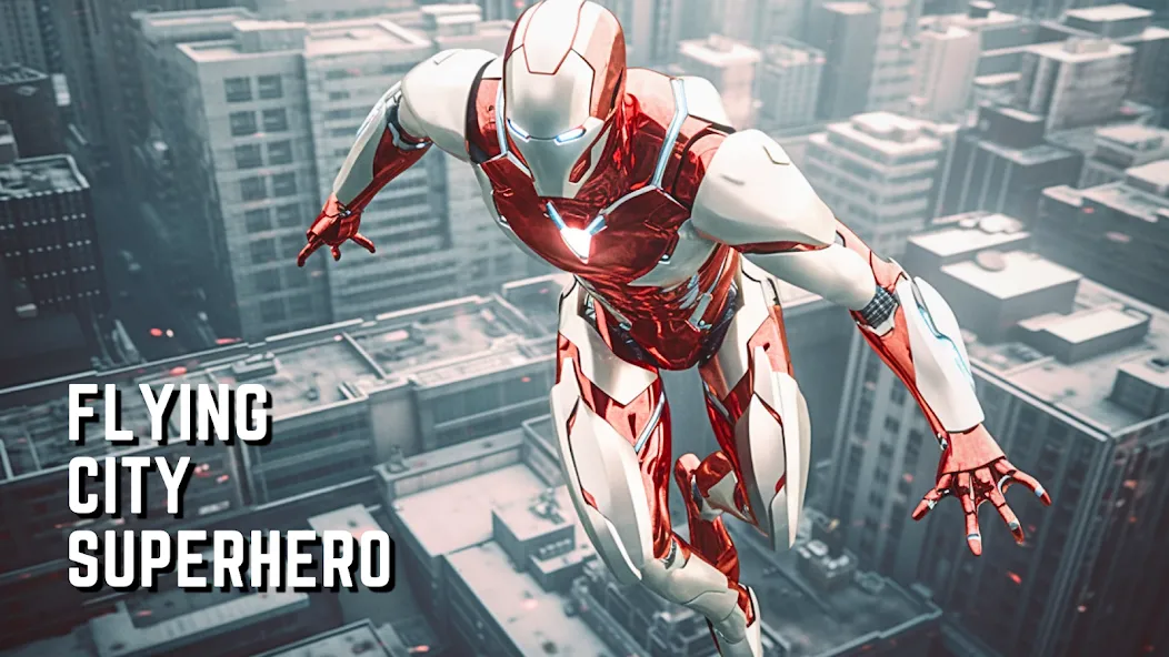 Super hero Flying iron jet man [МОД: Все открыто, Дополнительные деньги и Меню MOD] Screenshot 1