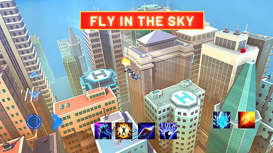 Super hero Flying iron jet man [МОД: Все открыто, Дополнительные деньги и Меню MOD] Screenshot 4