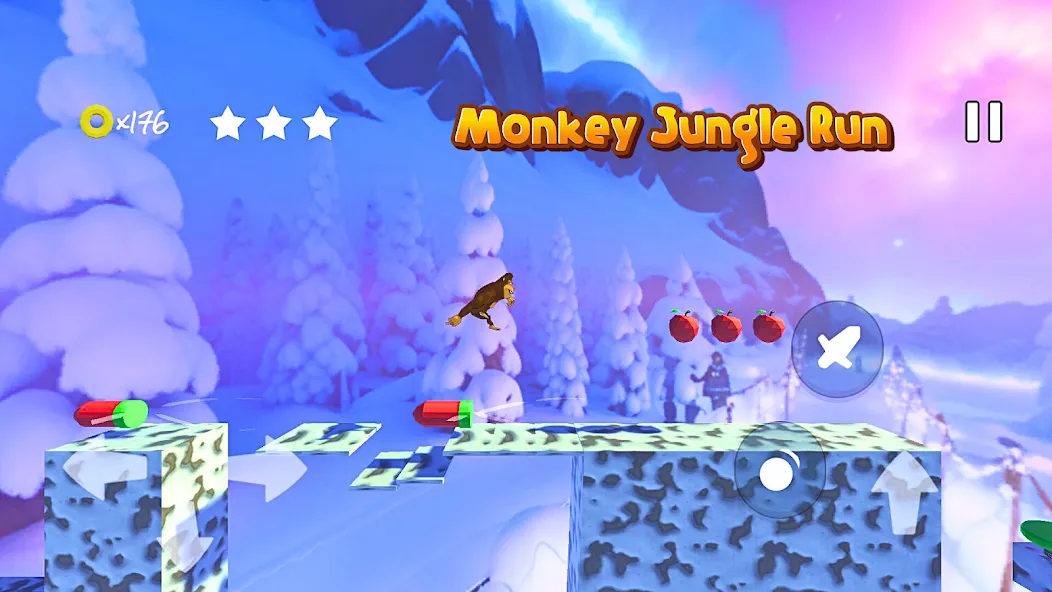 Monkey jungle run kong gorilla [МОД: Много монет, Открытые уровни и Мега MOD] Screenshot 4