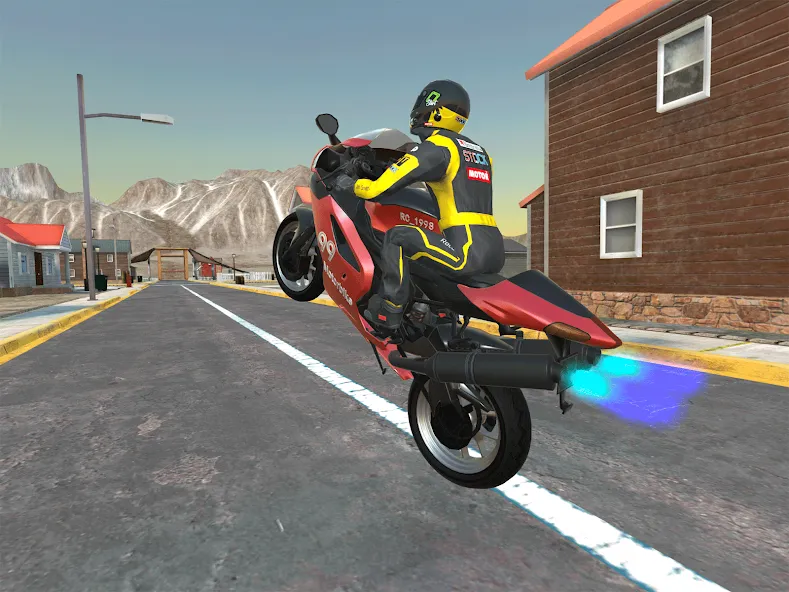 Moto bike Driving: Mega Ramp [МОД: Деньги, Монеты и Меню MOD] Screenshot 4