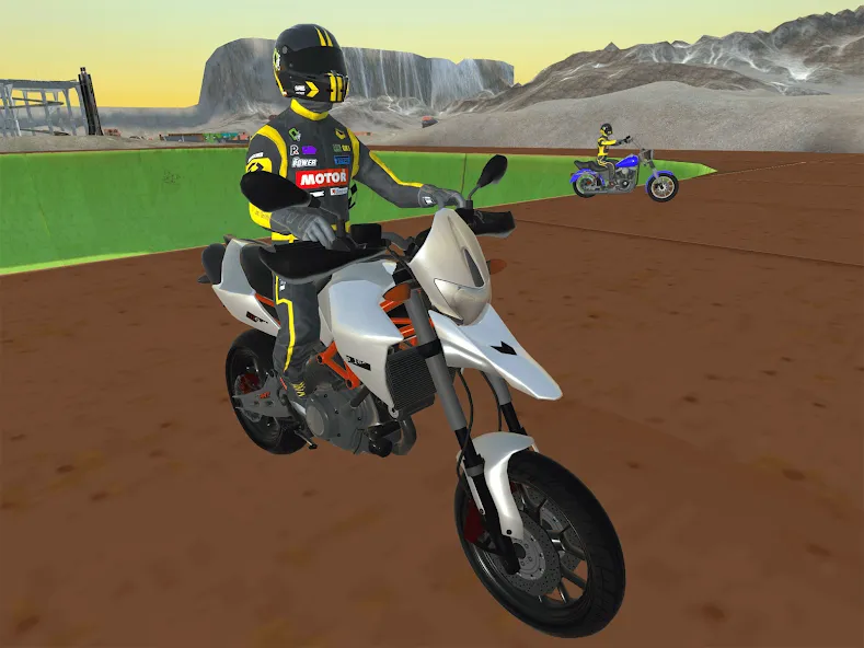 Moto bike Driving: Mega Ramp [МОД: Деньги, Монеты и Меню MOD] Screenshot 5