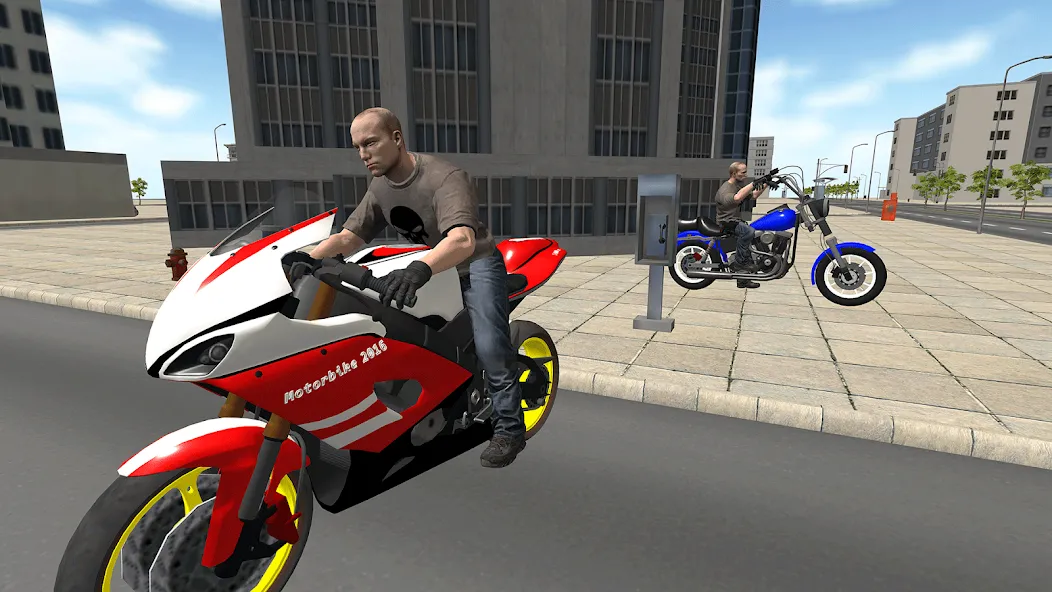 Bike Driving: Police Chase [МОД: Бесконечные деньги, Монеты и Мега MOD] Screenshot 4