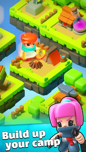 Loop & Loot™: Merge RPG (Покет Квест) [МОД: Бесконечные деньги, Монеты и Мега MOD] Screenshot 3