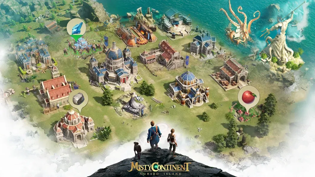 Misty Continent: Cursed Island [МОД: Бесконечные деньги, Монеты и Мега MOD] Screenshot 1