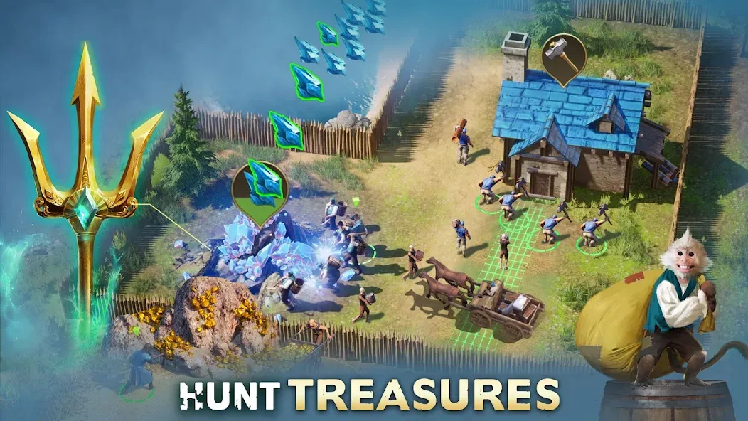 Misty Continent: Cursed Island [МОД: Бесконечные деньги, Монеты и Мега MOD] Screenshot 5