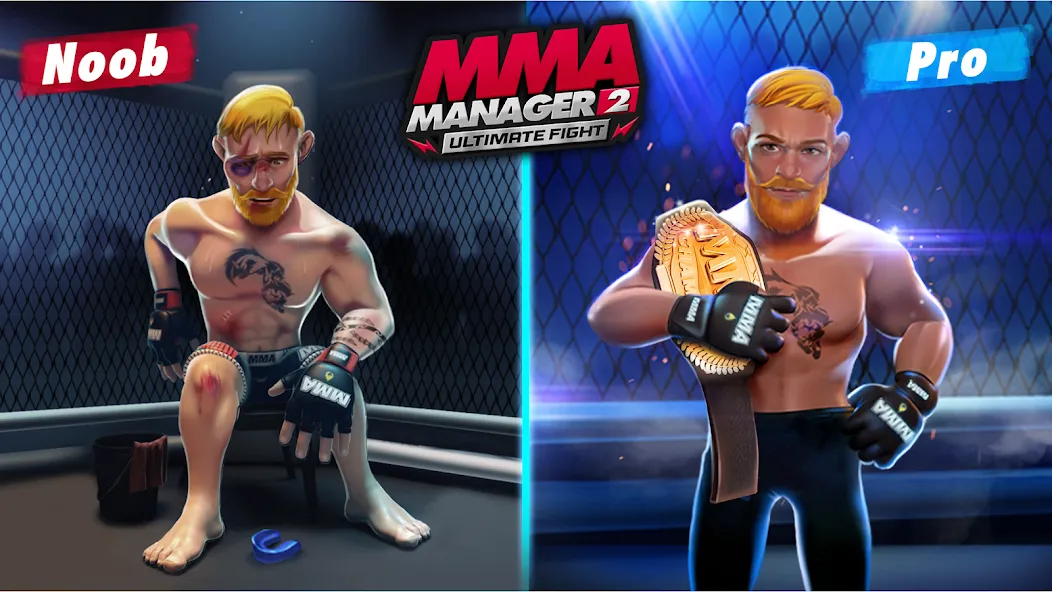MMA Manager 2: Ultimate Fight (ММА Менеджер 2) [МОД: Бесконечные деньги, Монеты и Мега MOD] Screenshot 1