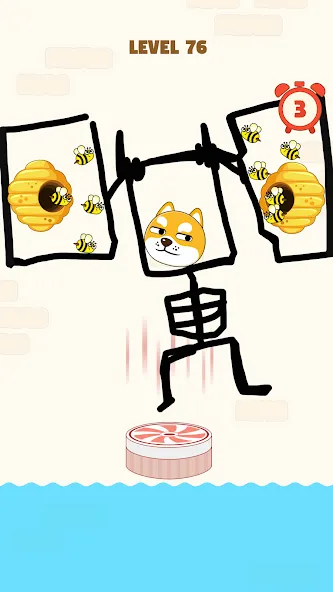 Save The Dog (Сейв зе дог) [МОД: Бесконечные деньги, Монеты и Мега MOD] Screenshot 3