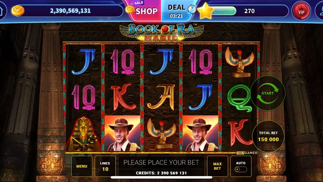 Book of Ra™ Deluxe Slot (Бук оф Ра Делюкс Слот) [МОД: Деньги, Монеты и Меню MOD] Screenshot 5