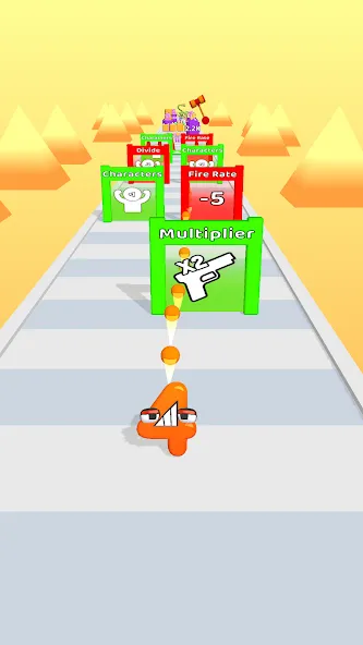 Merge Number Run (Мрдж Намбер Ран) [МОД: Много денег, Монет и Все открыто] Screenshot 2