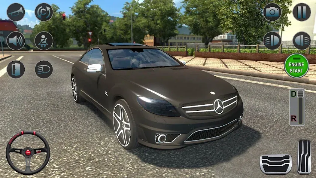 Fury Driving School: Car Game [МОД: Деньги, Монеты и Меню MOD] Screenshot 3