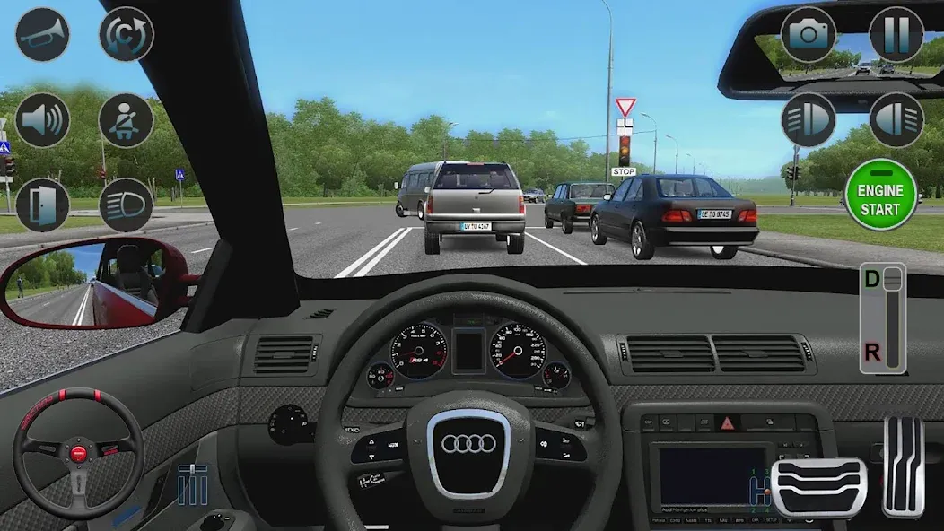 Fury Driving School: Car Game [МОД: Деньги, Монеты и Меню MOD] Screenshot 4