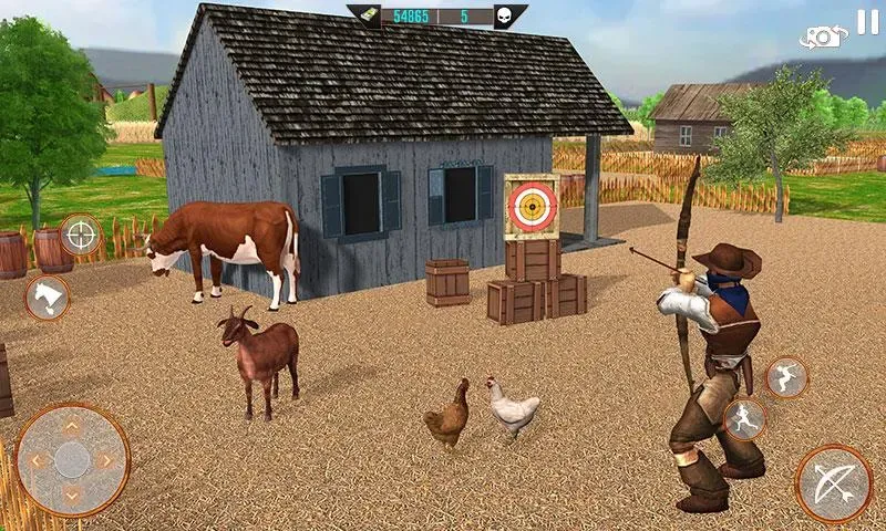 West Cowboy Shooting Games 3D [МОД: Много денег, Монет и Все открыто] Screenshot 5