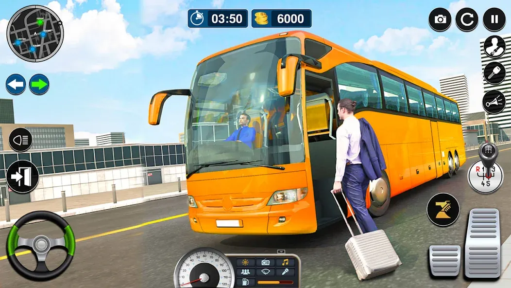 Bus Simulator Game: Coach Game [МОД: Много денег, Монет и Все открыто] Screenshot 2
