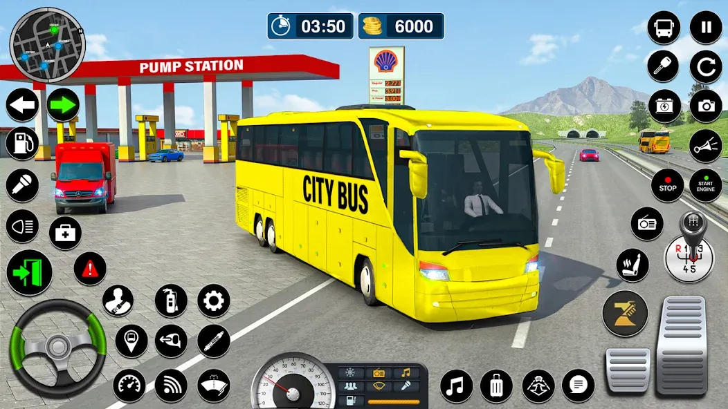 Bus Simulator Game: Coach Game [МОД: Много денег, Монет и Все открыто] Screenshot 3