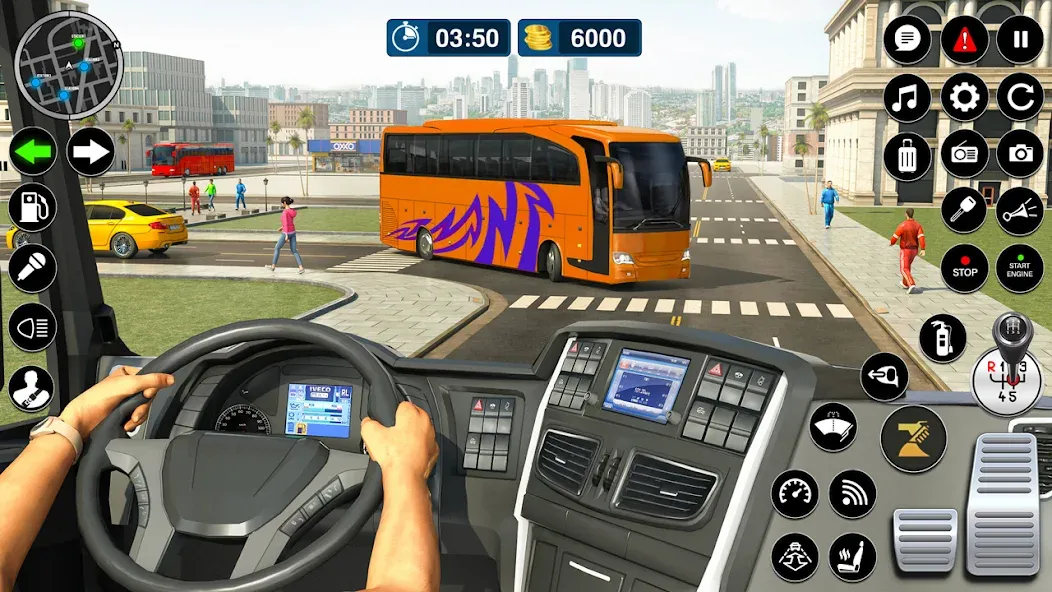 Bus Simulator Game: Coach Game [МОД: Много денег, Монет и Все открыто] Screenshot 5