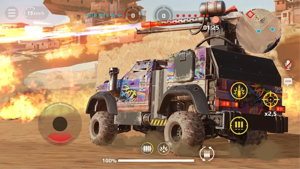 Crossout Mobile - PvP Action (Кроссаут Мобайл) [МОД: Все открыто, Дополнительные деньги и Меню MOD] Screenshot 2