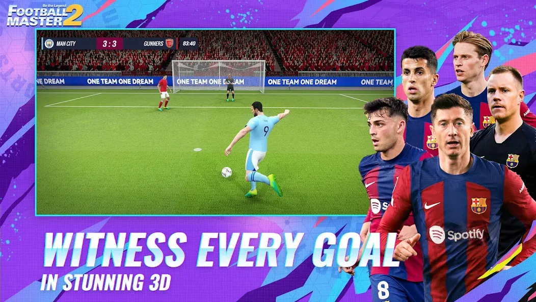 Football Master 2-Soccer Star (Футбол мастер 2) [МОД: Много денег, Монет и Все открыто] Screenshot 5