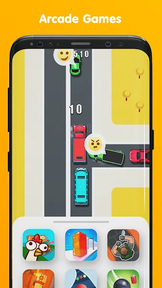 Mini Arcade - Two player games [МОД: Деньги, Монеты и Меню MOD] Screenshot 5