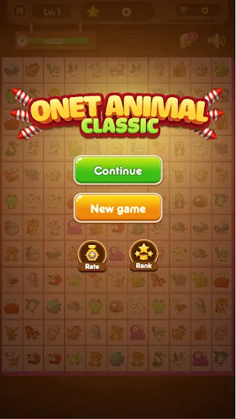 Onet Connect Animal Game (Онет Соединить Животные игра) [МОД: Все открыто, Дополнительные деньги и Меню MOD] Screenshot 4