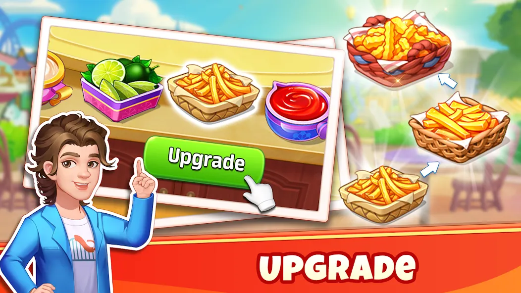 Cooking Wonder-Restaurant Game (Кукинг Вондер) [МОД: Меню, Бесконечные монеты и Открытые уровни] Screenshot 5