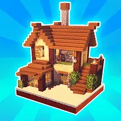 Скачать MiniCraft Village (МиниКрафт Деревня) [МОД: Меню, Бесконечные монеты и Открытые уровни] | Взлом MiniCraft Village на Андроид