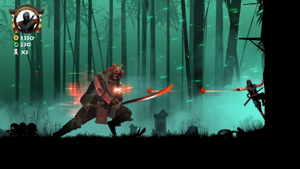 Kaz Warrior 2: Warzone & RPG (Ниндзя Воин 2) [МОД: Бесконечные деньги, Монеты и Мега MOD] Screenshot 5
