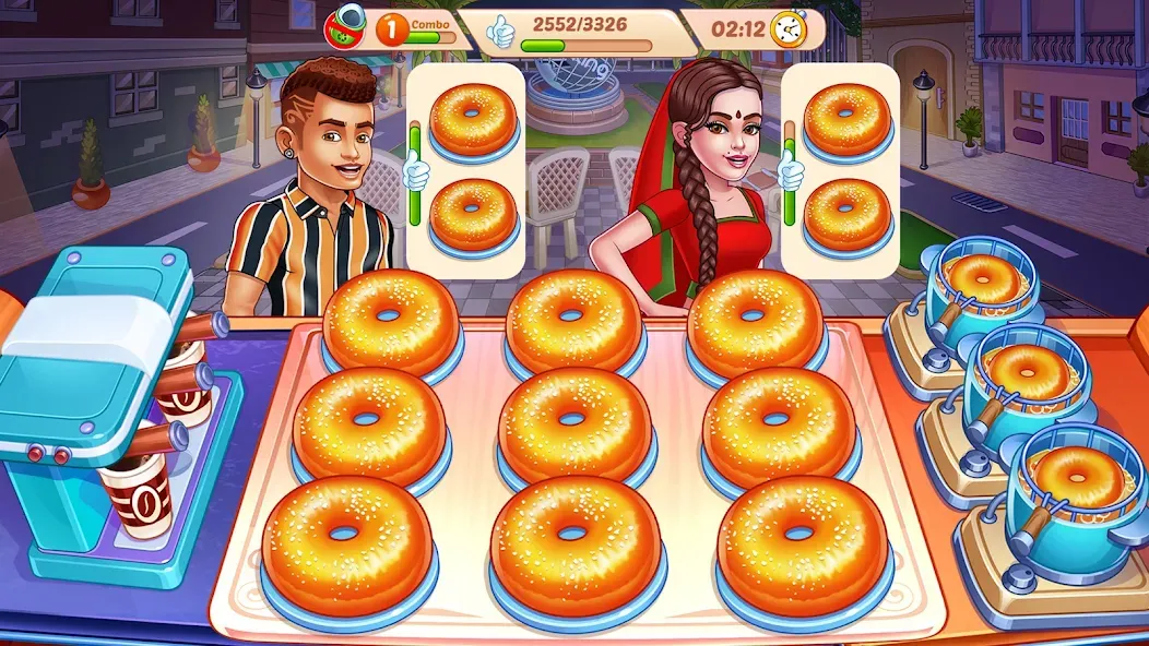 American Cooking Star Games (Американская звезда кулинарии) [МОД: Все открыто, Дополнительные деньги и Меню MOD] Screenshot 1