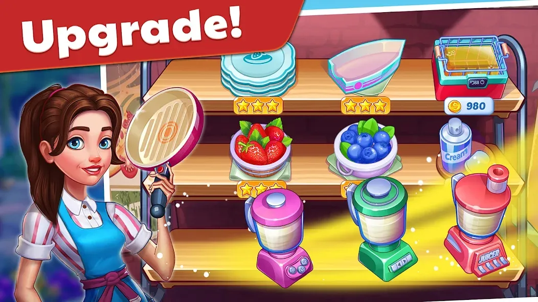 American Cooking Star Games (Американская звезда кулинарии) [МОД: Все открыто, Дополнительные деньги и Меню MOD] Screenshot 3
