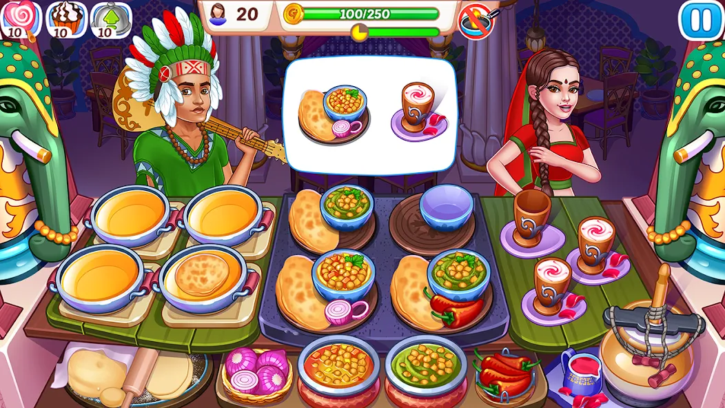 Cooking Event : Cooking Games (Кукинг Ивент) [МОД: Деньги, Монеты и Меню MOD] Screenshot 1