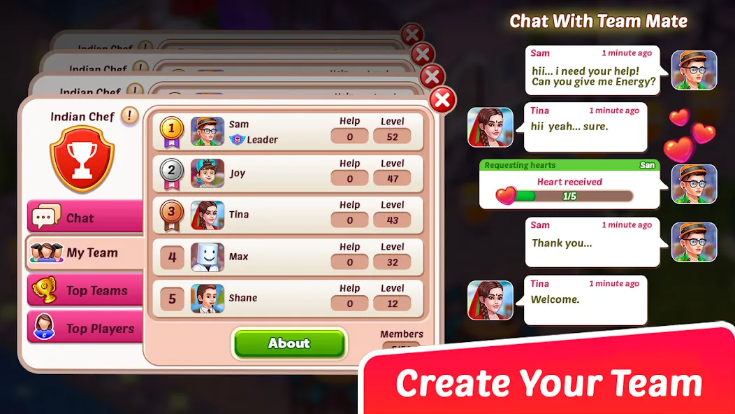 Cooking Event : Cooking Games (Кукинг Ивент) [МОД: Деньги, Монеты и Меню MOD] Screenshot 5