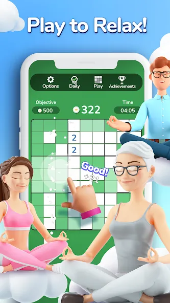 Blodoku (Блодоку) [МОД: Бесконечные деньги, Монеты и Мега MOD] Screenshot 3