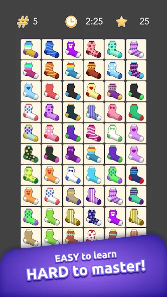 Onnect - Pair Matching Puzzle (Оннект) [МОД: Много денег, Монет и Все открыто] Screenshot 1